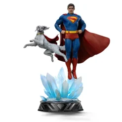 Statue Superman and Krypto Superman: Legacy Art Scale 1/10 Iron Studios