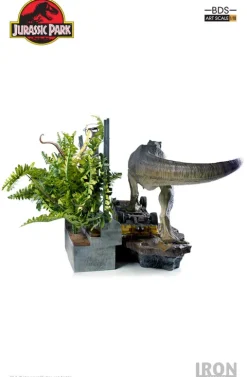 Statue T-Rex Attack (Set A) - Jurassic Park - Art Scale 1/10 - Iron Studios