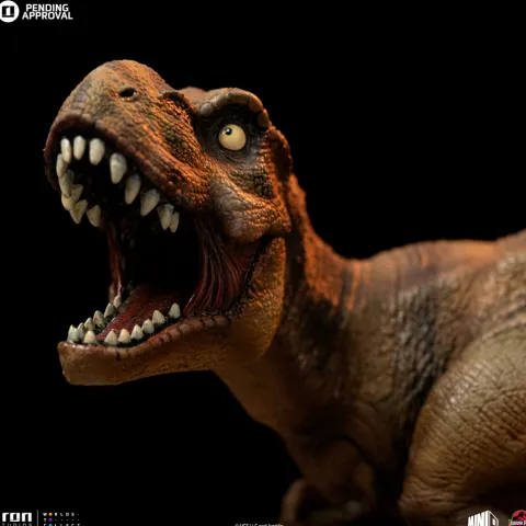 Statue T-Rex Jurassic Park Minico Iron Studios