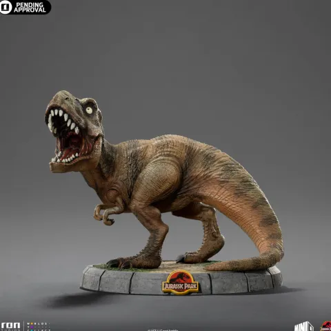 Statue T-Rex Jurassic Park Minico Iron Studios