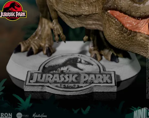 Statue Tyrannosaurus Rex - Jurassic Park - MiniCo - Iron Studios