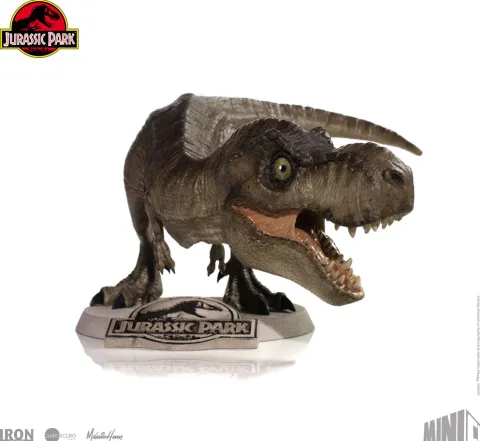 Statue Tyrannosaurus Rex - Jurassic Park - MiniCo - Iron Studios