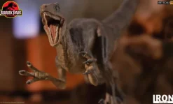 Statue Velociraptor Attack - Jurassic Park - Art Scale 1/10 - Iron Studios