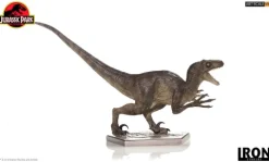 Statue Velociraptor Attack - Jurassic Park - Art Scale 1/10 - Iron Studios