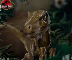 Statue Velociraptor - Jurassic Park - MiniCo - Iron Studios