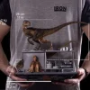 Statue Velociraptors in the Kitchen Diorama - Jurassic Park - Art Scale 1/10 - Iron Studios