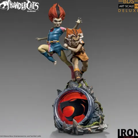 Statue Wilykit & Wilykat - Thundercats - Bds Art Scale 1/10 - Iron Studios