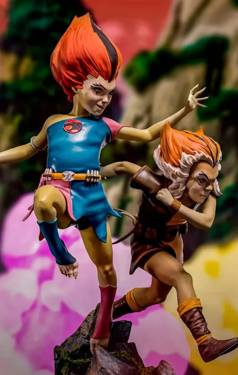 Statue Wilykit & Wilykat - Thundercats - Bds Art Scale 1/10 - Iron Studios