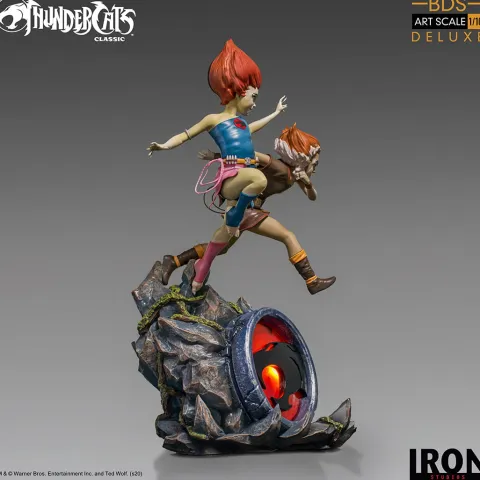 Statue Wilykit & Wilykat - Thundercats - Bds Art Scale 1/10 - Iron Studios