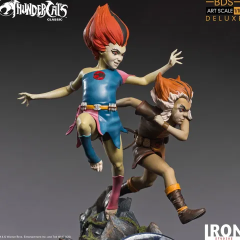 Statue Wilykit & Wilykat - Thundercats - Bds Art Scale 1/10 - Iron Studios