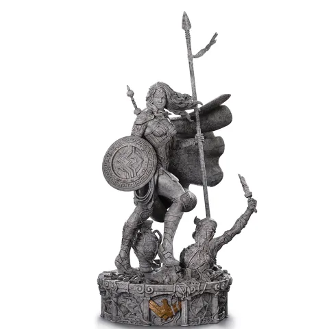 Statue Wonder Woman Unleashed Marble Variant - DC Comics - Art Scale 1/10 - Iron Studios