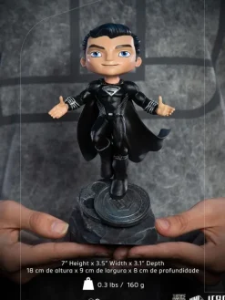 Superman Black Suit - Zack Snyder's Justice League - Minico - Iron Studios
