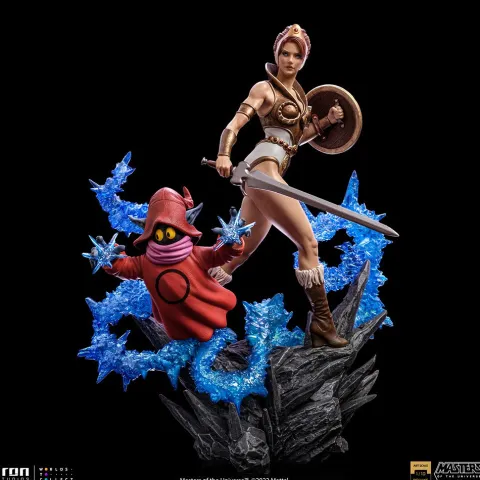 Teela and Orko - Masters of the Universe - BDS Art Scale 1/10 - Iron Studios