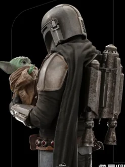 The Mandalorian and Grogu - Star Wars: The Mandalorian - Art Scale 1/10 - Iron Studios