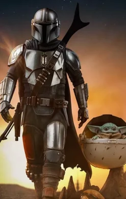 The Mandalorian and The Child - Star Wars: The Mandalorian - Legacy Replica 1/4 - Iron Studios