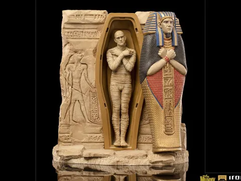 The Mummy Deluxe Universal Monsters Art Scale 1/10 Iron Studios