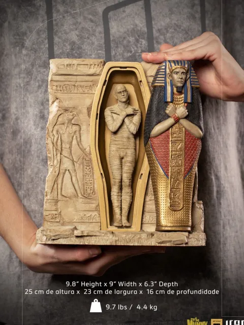 The Mummy Deluxe Universal Monsters Art Scale 1/10 Iron Studios