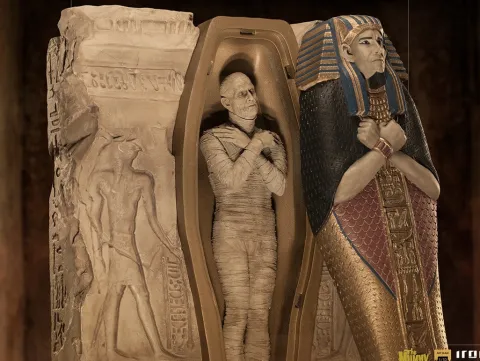 The Mummy Deluxe Universal Monsters Art Scale 1/10 Iron Studios