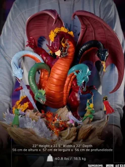 Tiamat Battle Diorama - Dungeons and Dragons - Demi Art 1/20 - Iron Studios
