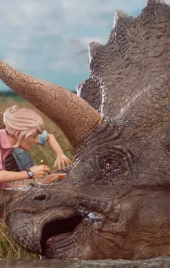 Triceratops Diorama - Jurassic Park - Art Scale 1/10 - Iron Studios