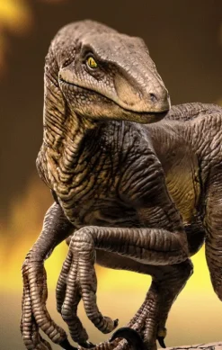 Velociraptor C Jurassic Park Icons Iron Studios