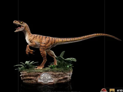 Velociraptor Deluxe - The Lost World: Jurassic Park - Art Scale 1/10 - Iron Studios