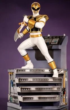 White Ranger - Mighty Morphin Power Rangers - BDS Art Scale 1/10 - Iron Studios