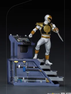 White Ranger - Mighty Morphin Power Rangers - BDS Art Scale 1/10 - Iron Studios