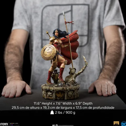 Wonder Woman Unleashed - DC Comics - Art Scale 1/10 - Iron Studios