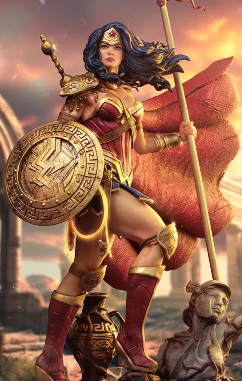 Wonder Woman Unleashed - DC Comics - Art Scale 1/10 - Iron Studios